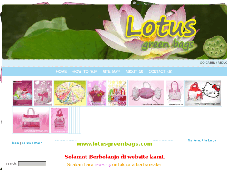 www.lotusgreenbags.com