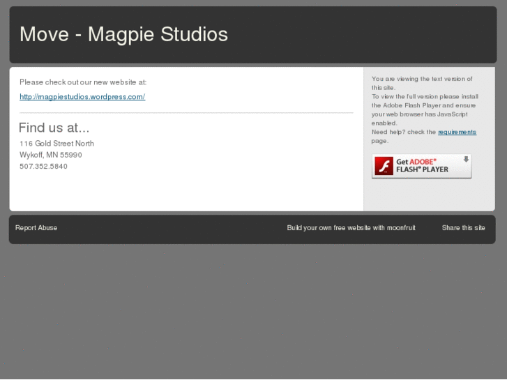 www.magpiestudios.net