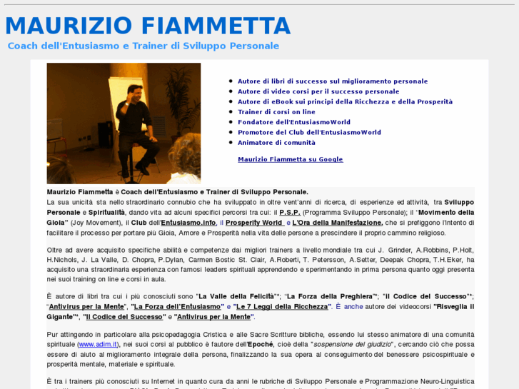 www.mauriziofiammetta.it