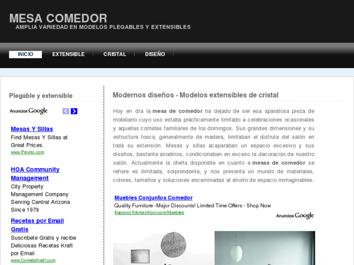 www.mesacomedor.es