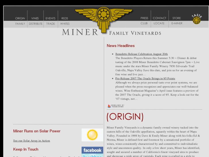 www.minerfamilywines.net