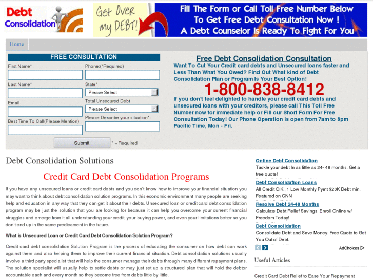 www.mydebtconsolidationsolution.com