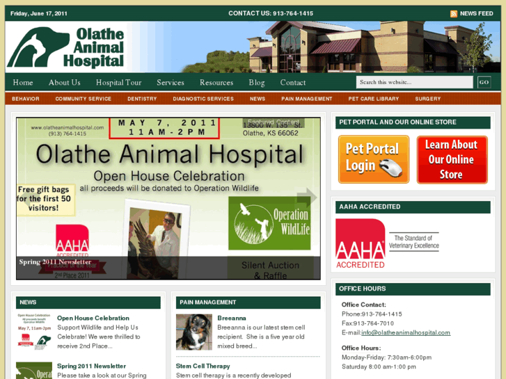 www.olatheanimalhospital.com