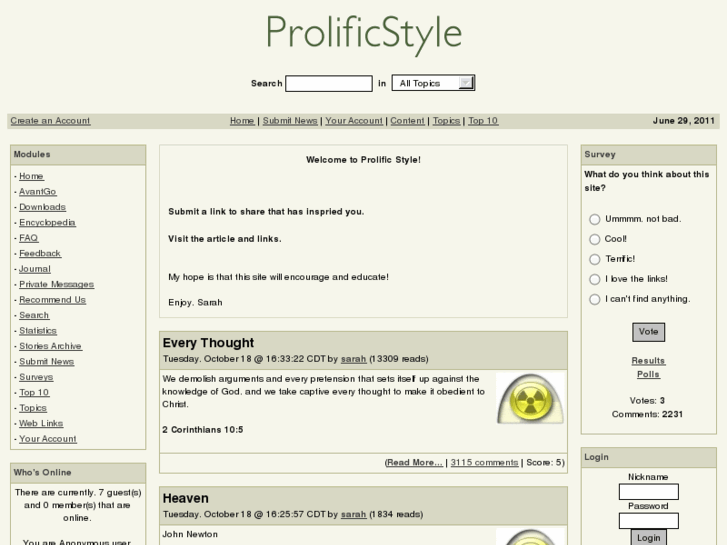 www.prolificstyle.com