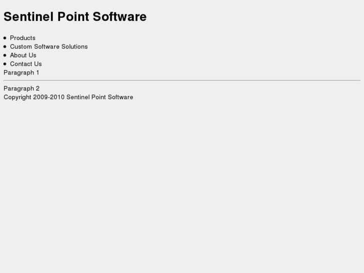 www.sentinelpointsoftware.net