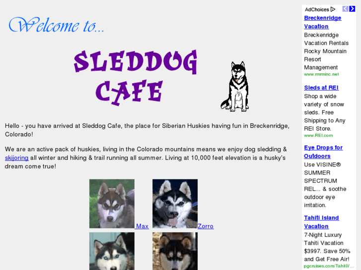 www.sleddogcafe.com