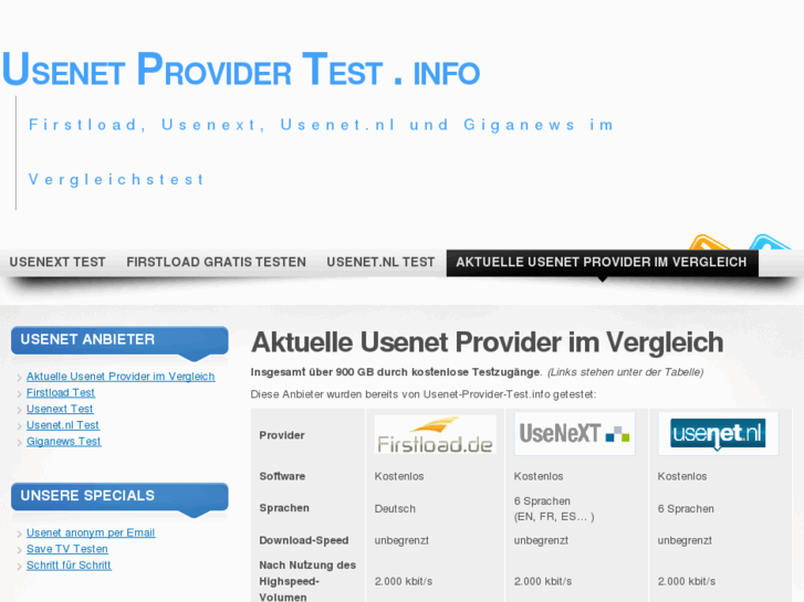 www.usenet-provider-test.info