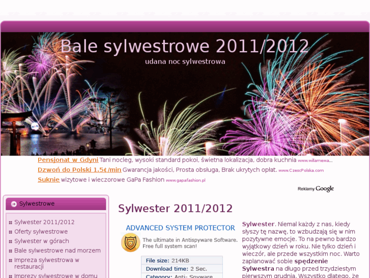 www.balesylwestrowe.pl