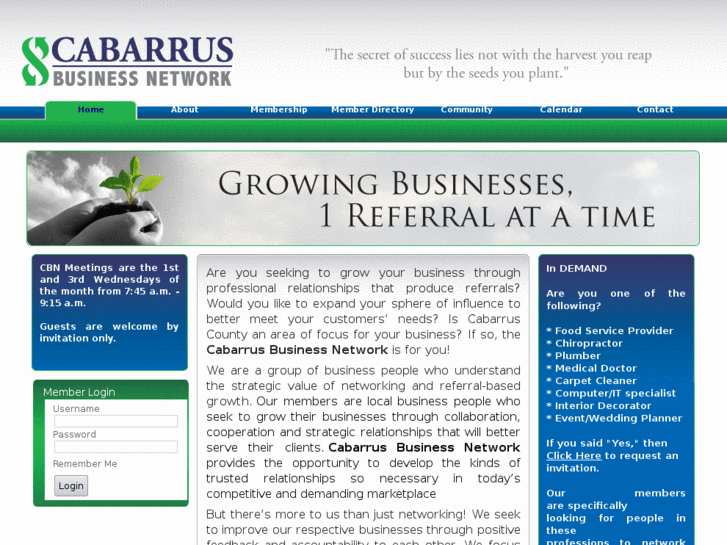 www.cabarrusbusinessnetwork.com