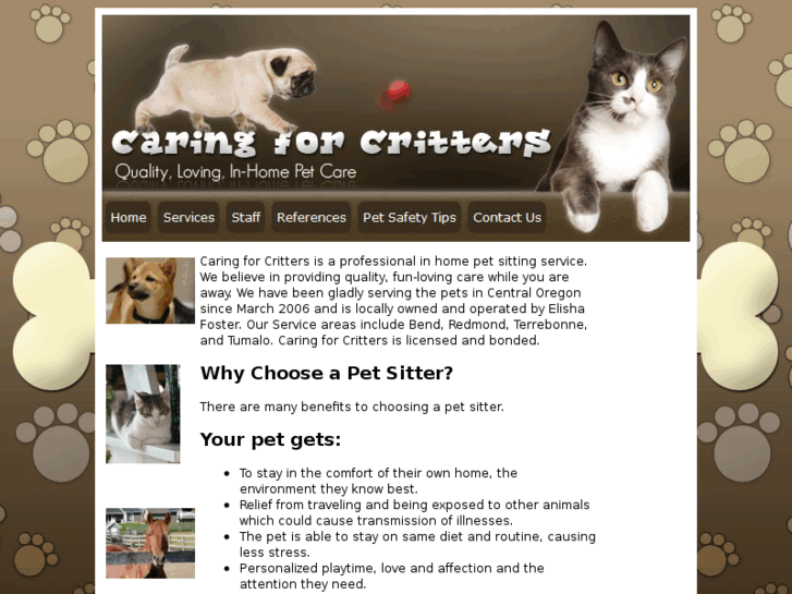 www.caringforcritters.com