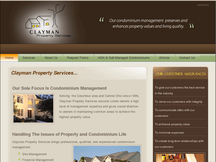 www.claymanpropertyservices.com