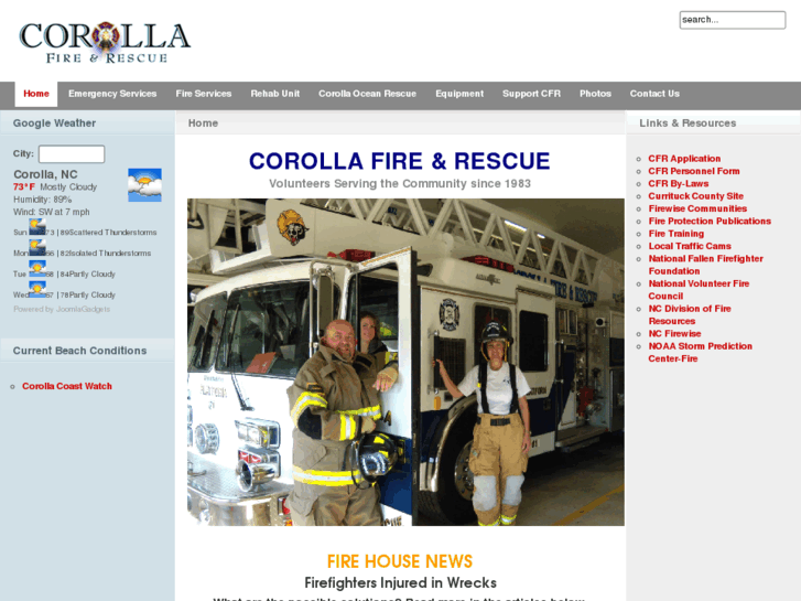 www.corollafireandrescue.com