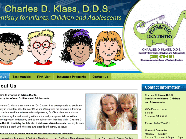 www.drklasschildrensdentist.com