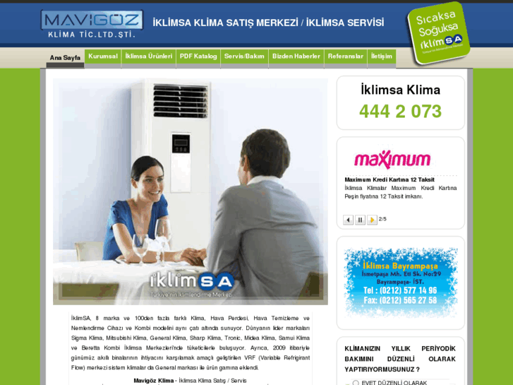 www.iklimsa-klima-servisi.com