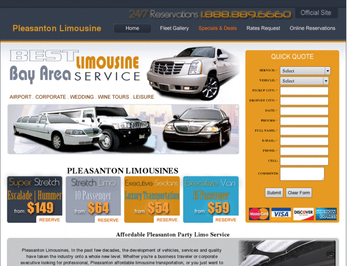 www.limousinepleasanton.com