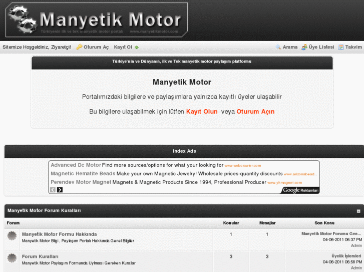 www.manyetikmotor.com