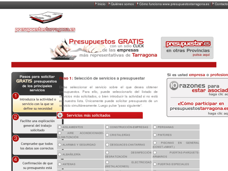 www.presupuestostarragona.es