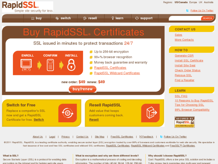www.rapidssl.de