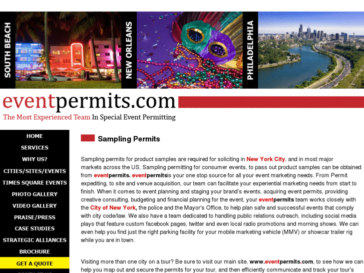 www.samplingpermits.com