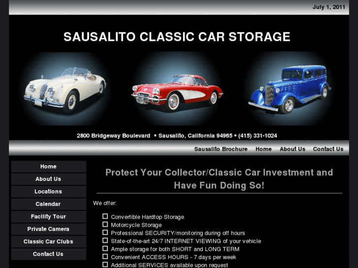 www.sausalitoclassiccarstorage.com