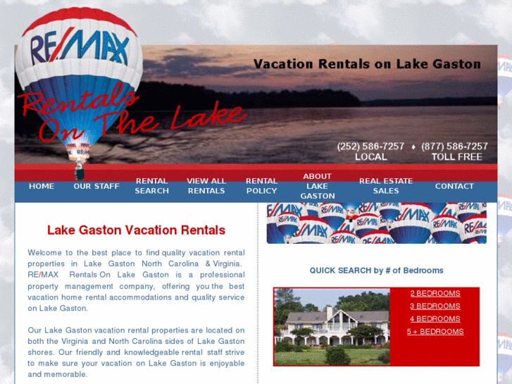 www.vacationonlakegaston.com