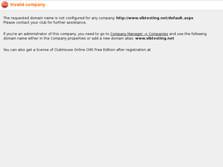www.vibtesting.net