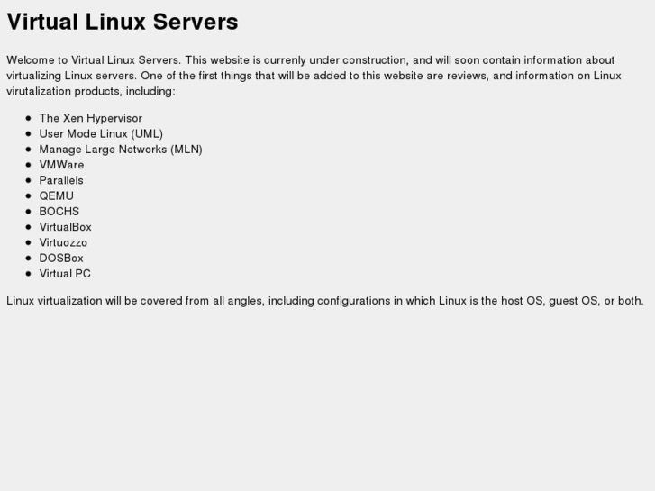 www.virtuallinuxservers.com