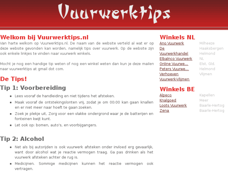 www.vuurwerktips.nl