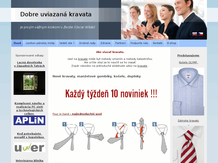 www.akoviazatkravatu.sk
