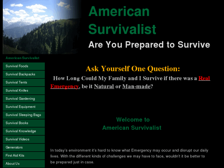 www.americansurvivalist.org