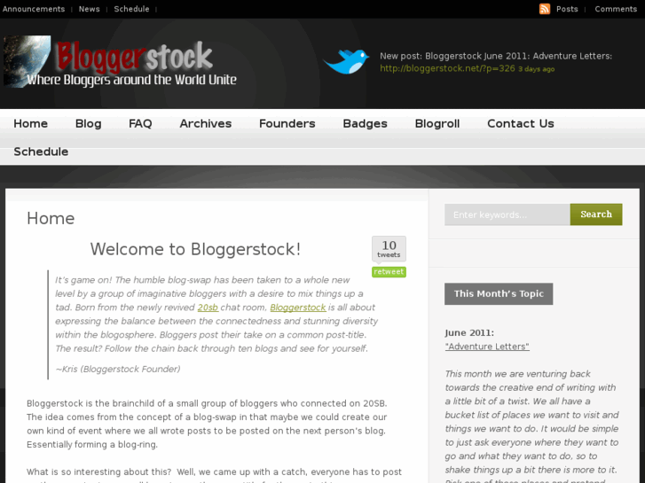 www.bloggerstock.net