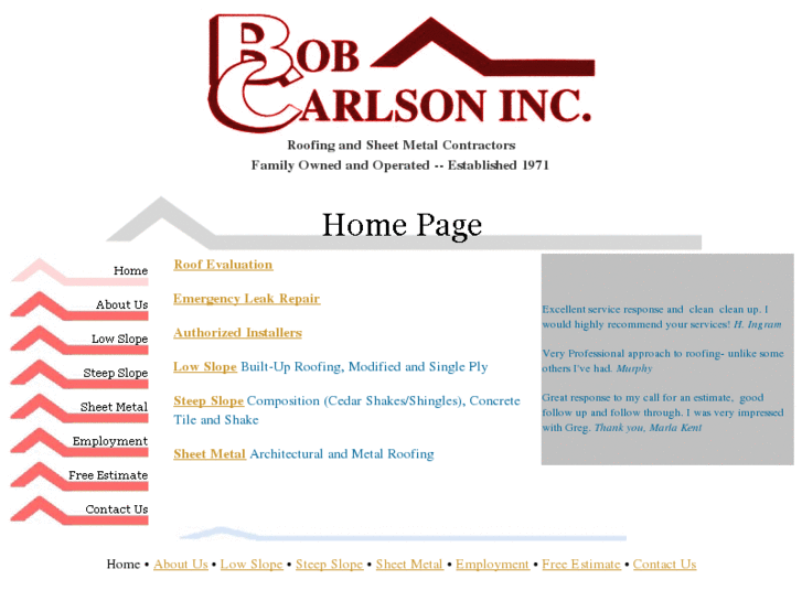 www.bobcarlsonroofing.com