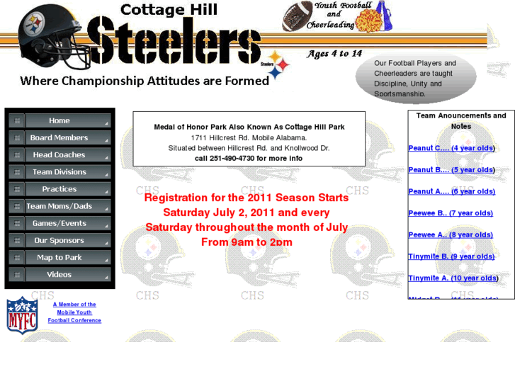 www.chsteelers.com