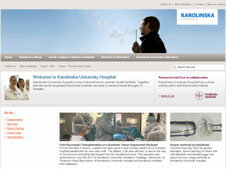 www.karolinskauniversityhospital.com