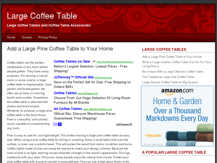 www.largecoffeetable.com