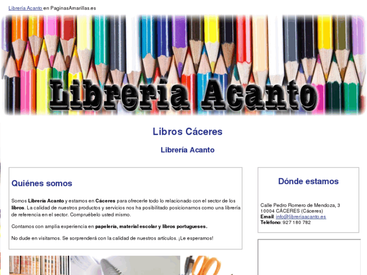 www.libreriaacanto.es