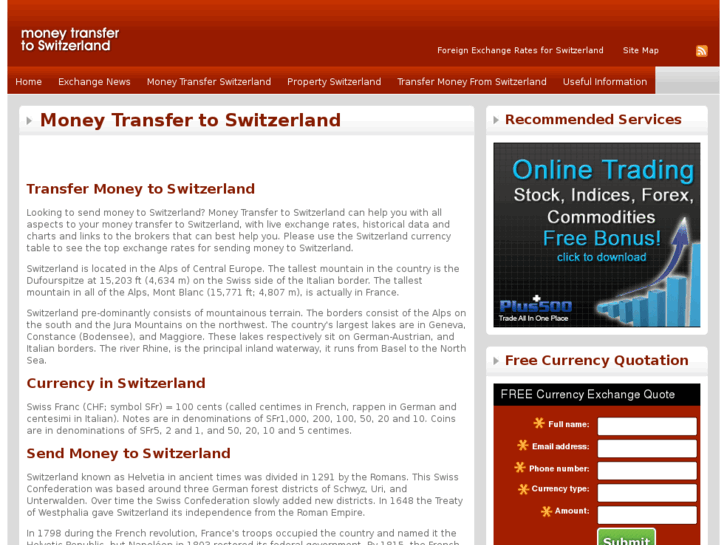 www.moneytransfertoswitzerland.co.uk