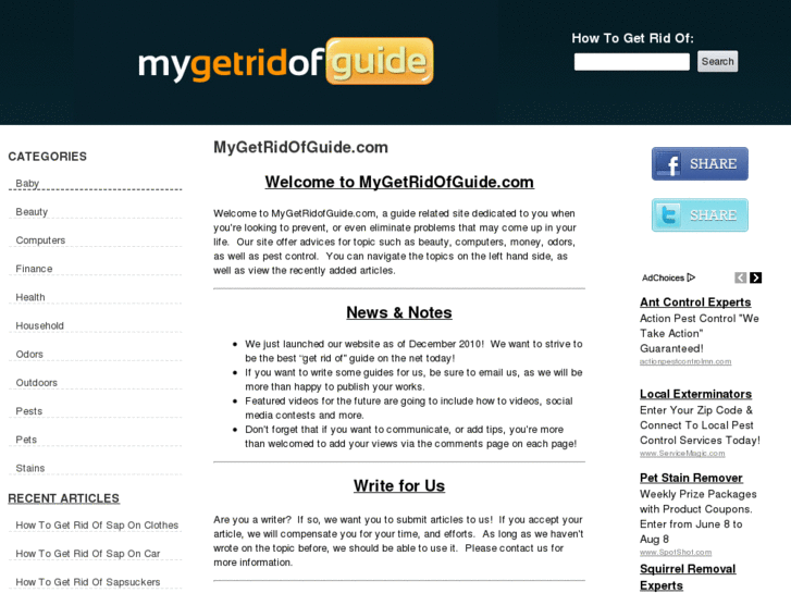 www.mygetridofguide.com