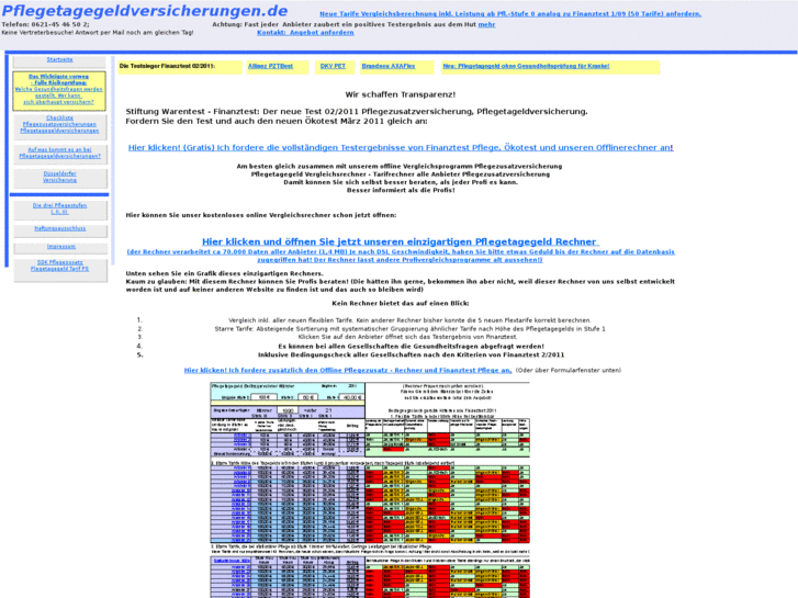 www.pflegetagegeldversicherungen.de