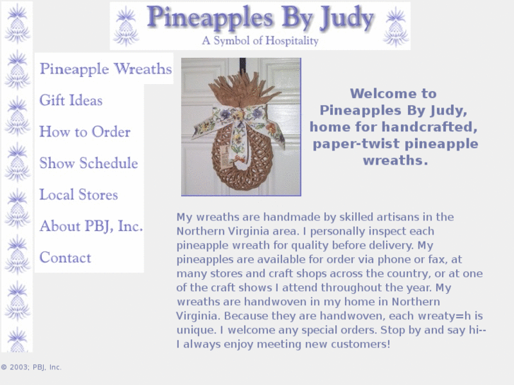 www.pineapplesbyjudy.com