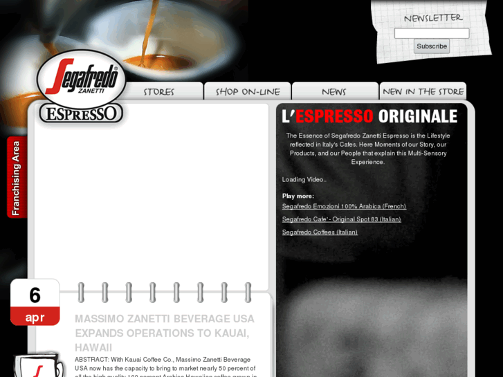 www.segafredo-cafe.com