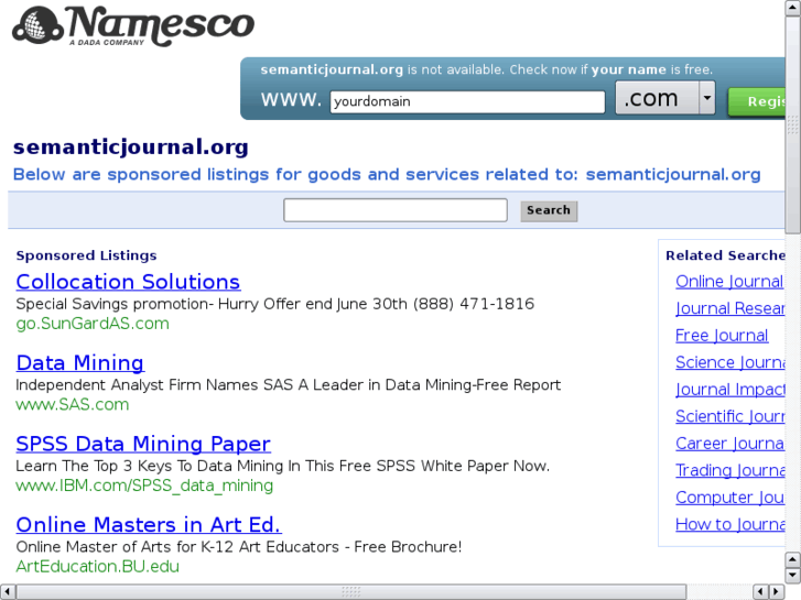 www.semanticjournal.org