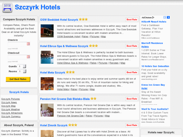 www.szczyrkhotels.com