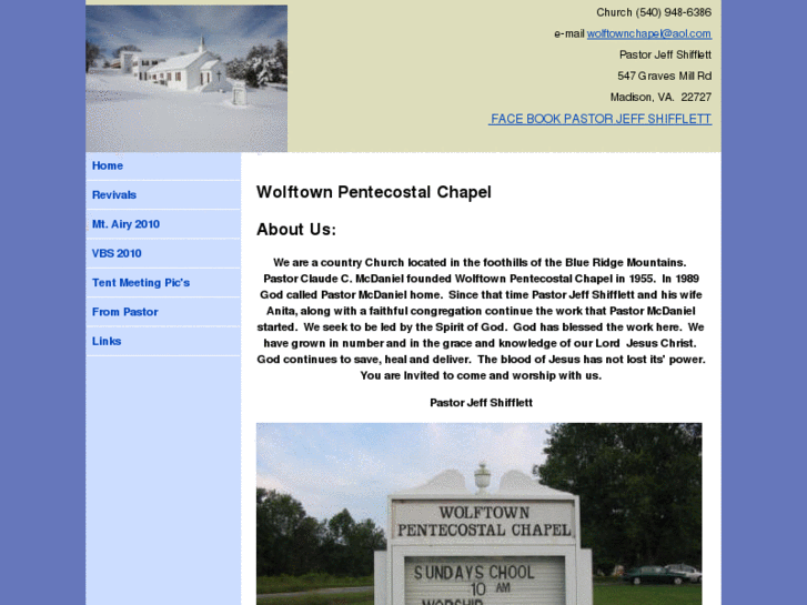 www.wolftownchapel.com