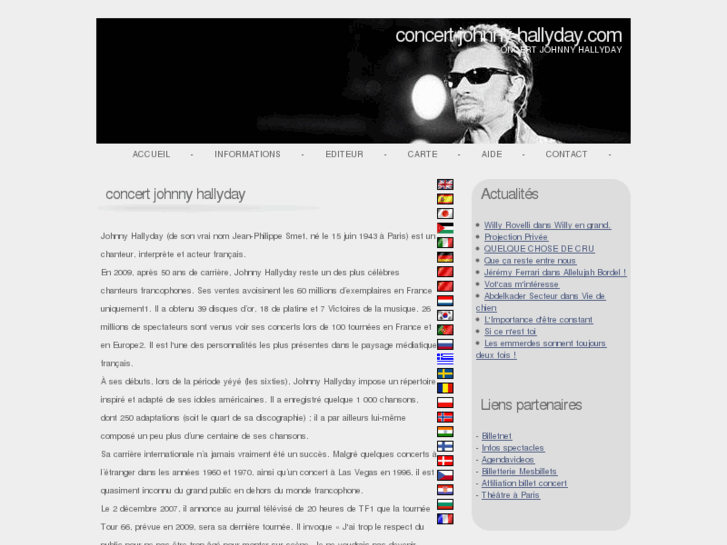 www.concert-johnny-hallyday.com