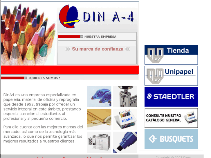 www.dina4papeleria.com