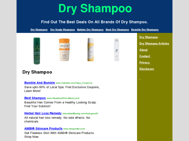 www.dry-shampoo.net