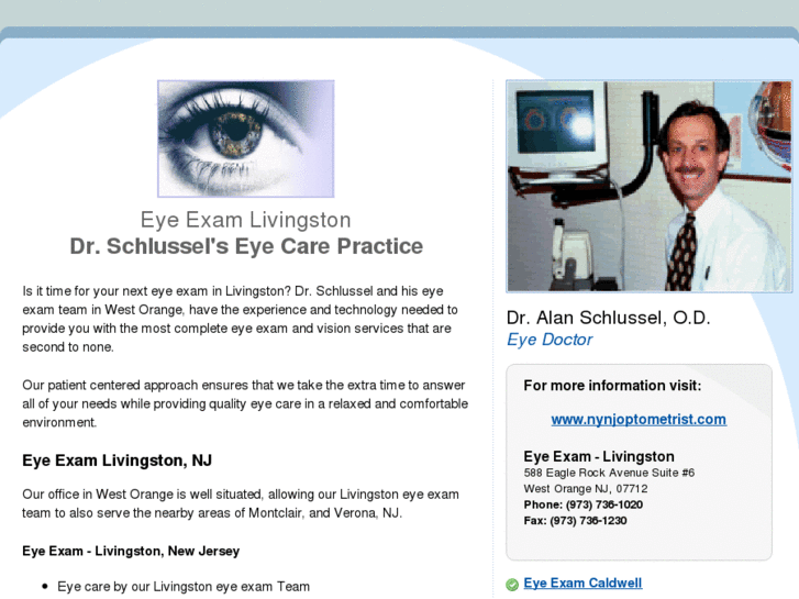 www.eyeexamlivingston.com