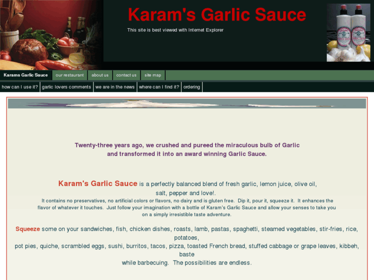 www.garlicsauce.com