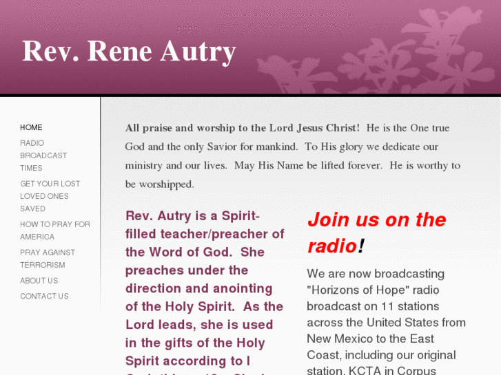 www.reneautryministry.com